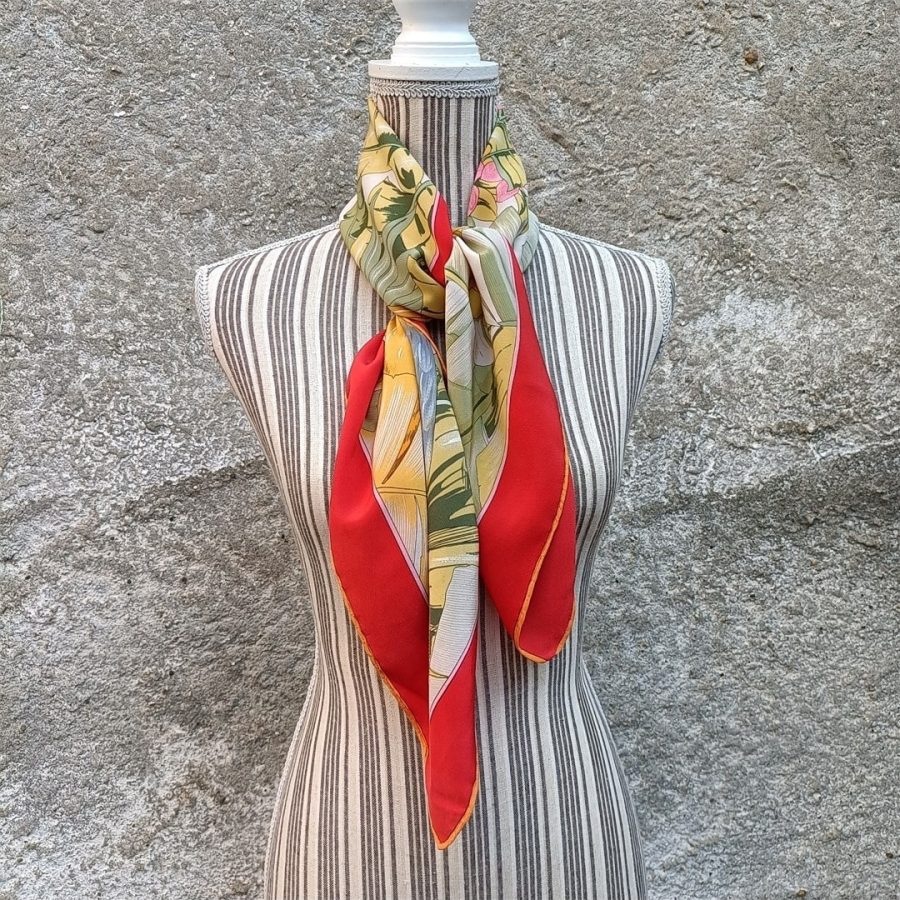 Foulard Christian Dior tropical - immagine 3