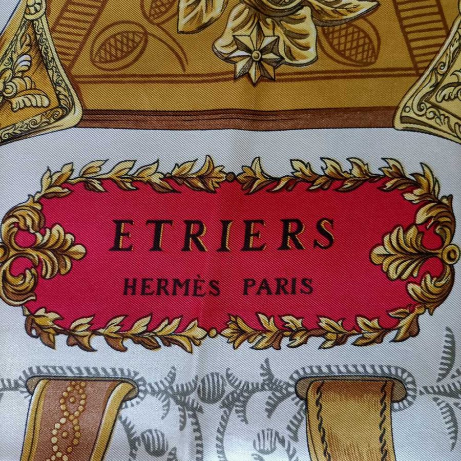 Foulard Carré Hermès Etriers 1964 prima ed. - immagine 2