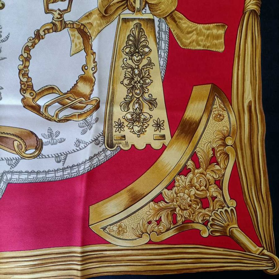 Foulard Carré Hermès Etriers 1964 prima ed. - immagine 9