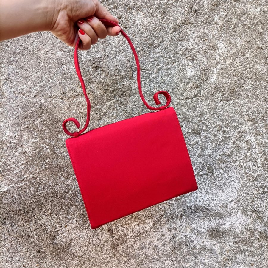 Givenchy Couture borsetta rossa da sera - immagine 2