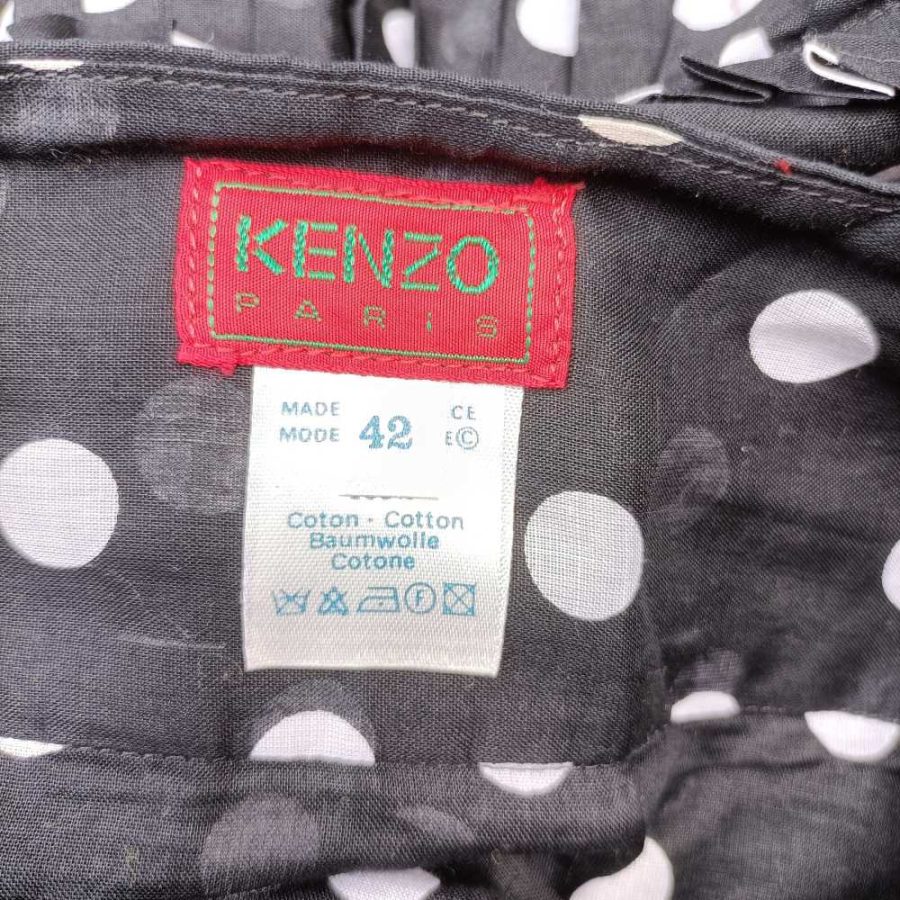 kenzo gonna pois