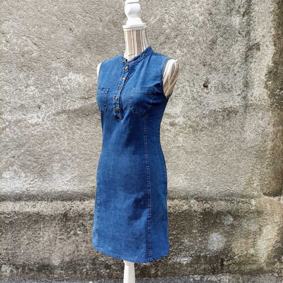 denim vintage dress