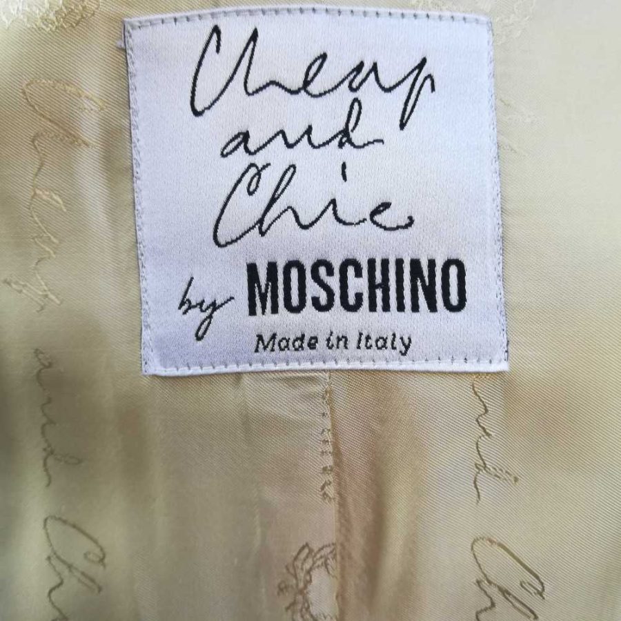 Giacca vintage a manica corta Moschino Cheap and Chic - immagine 5
