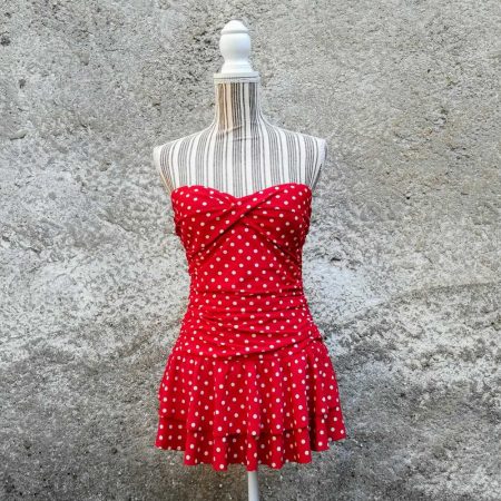 costume rosso pin up