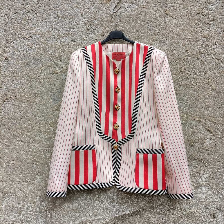 Giacca vintage Ungaro a righe