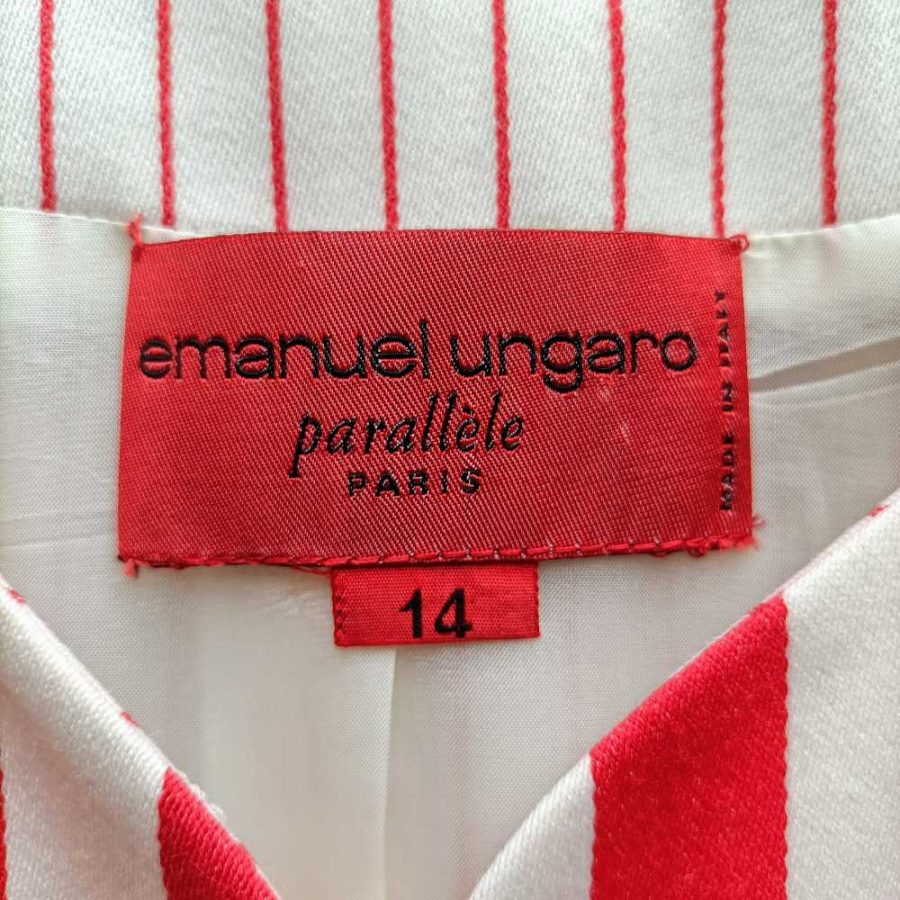 Giacca vintage Ungaro a righe - immagine 5