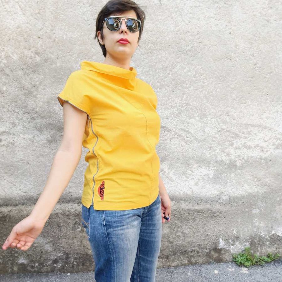 Maglietta gialla Oaks Ferré - immagine 2