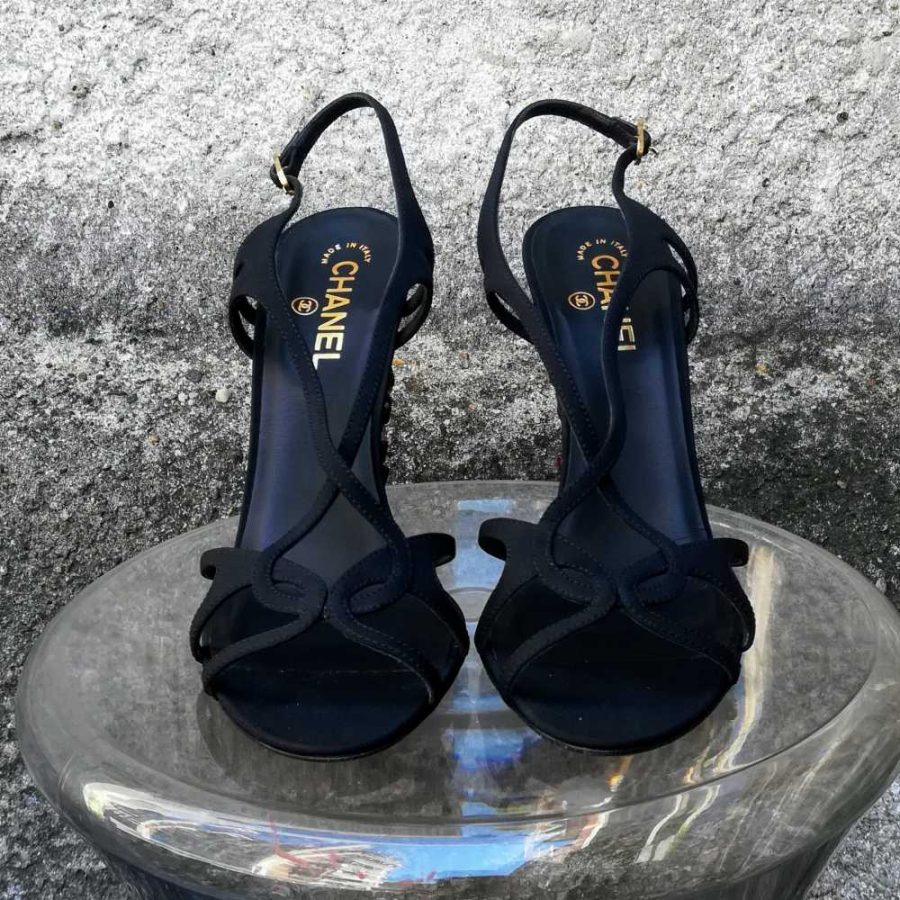 chanel scarpe con tacco