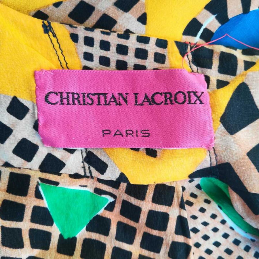 Vestito Christian Lacroix in Seta - immagine 2