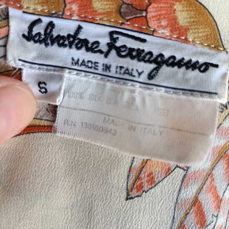 Abito chemisier Salvatore Ferragamo - immagine 2