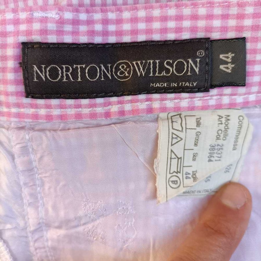 Pantaloni vintage a fantasia Vichy - immagine 7