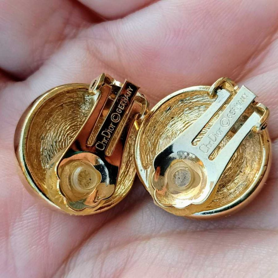 christian dior earrings