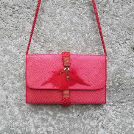 Pochette in Rafia Cora Jacobs