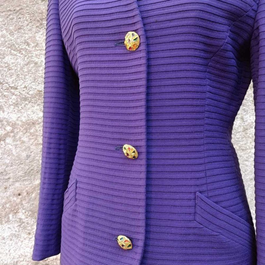 Renato Balestra ultaviolet tailleur