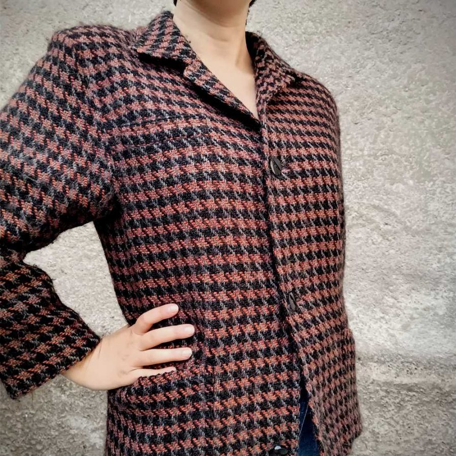 giacca in lana vintage