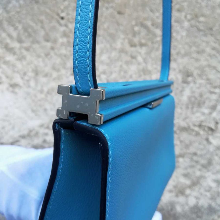 Hermes-bag-Clic-H-21 blue Saint Cyr