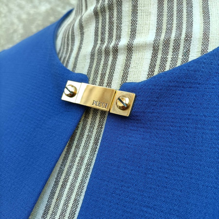 abito Emilio Pucci blu