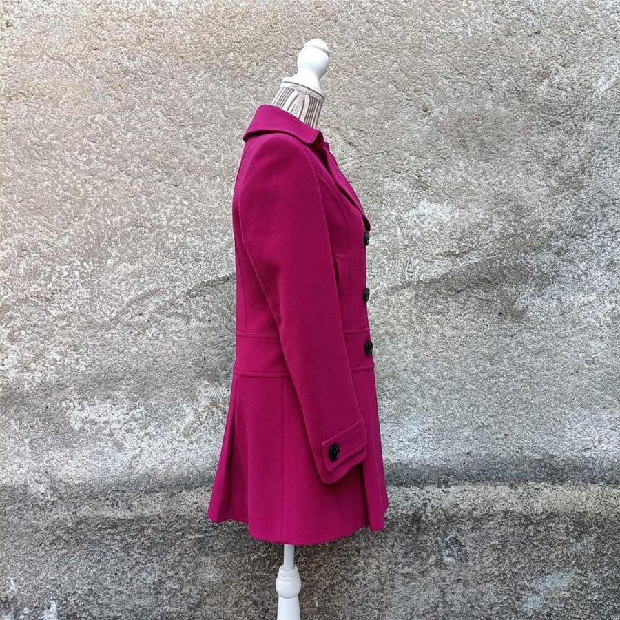 made in Italy fuchsia coat