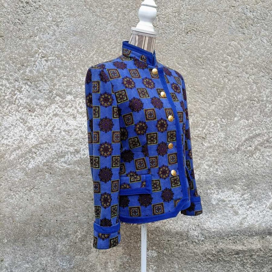 Gianni Versace vintage blued preloved jacket