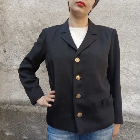 blazer vintage nero