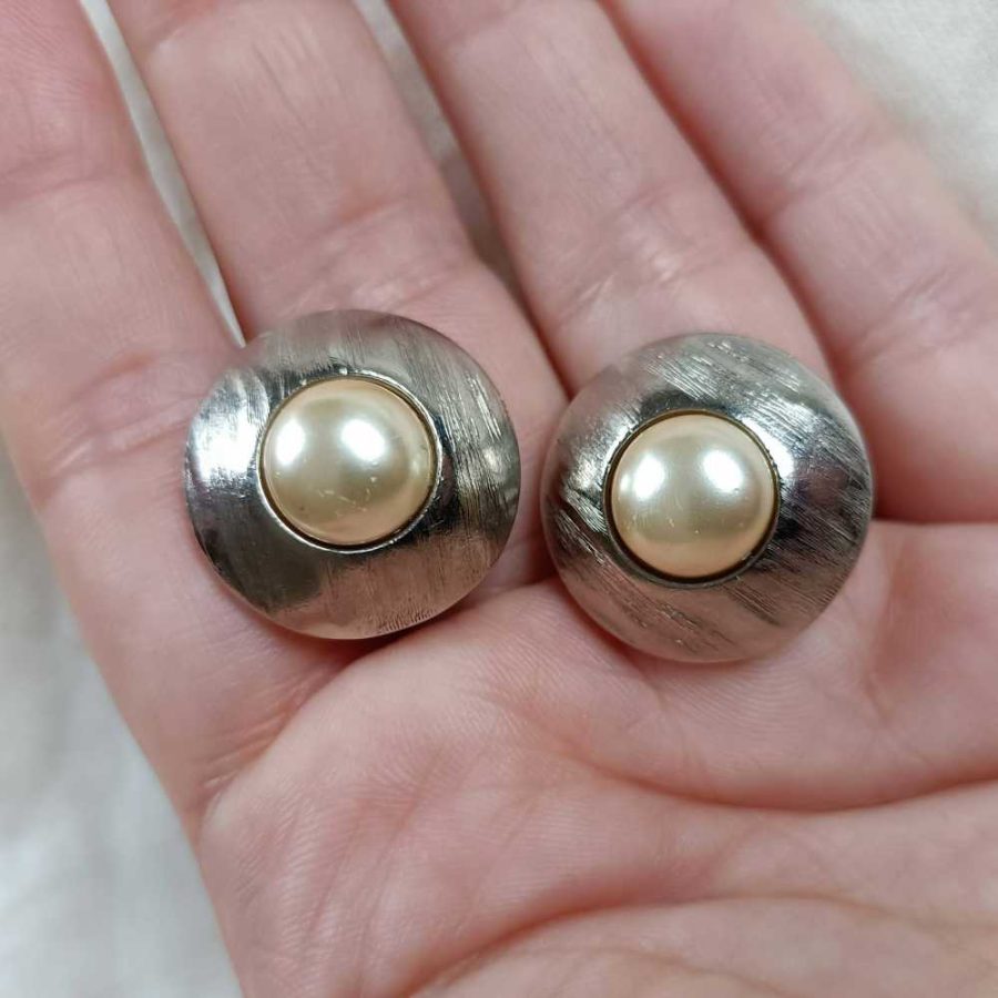 vintage earrings YSL