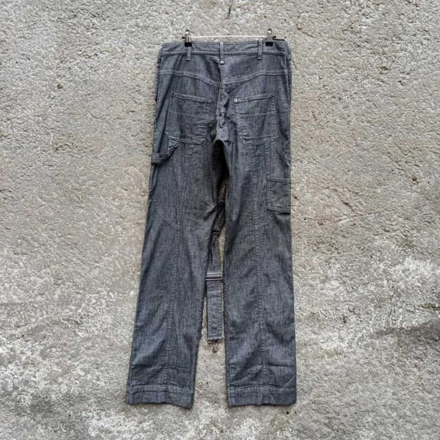 denim salopette