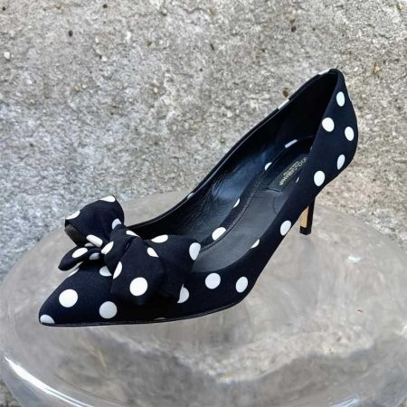 scarpe pois Dolce e Gabbana nero