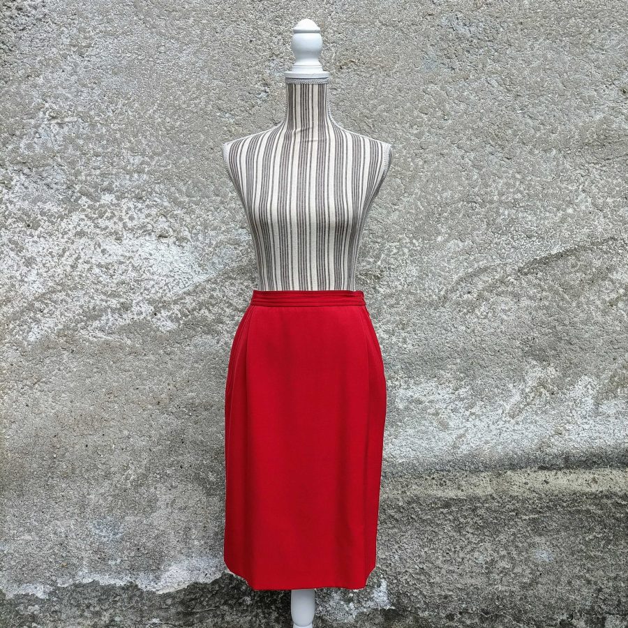 Yves Saint laurent red tailleur