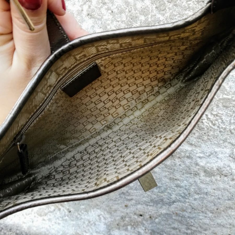 Gucci Jackie dorata borsa vintage 1980s - immagine 4