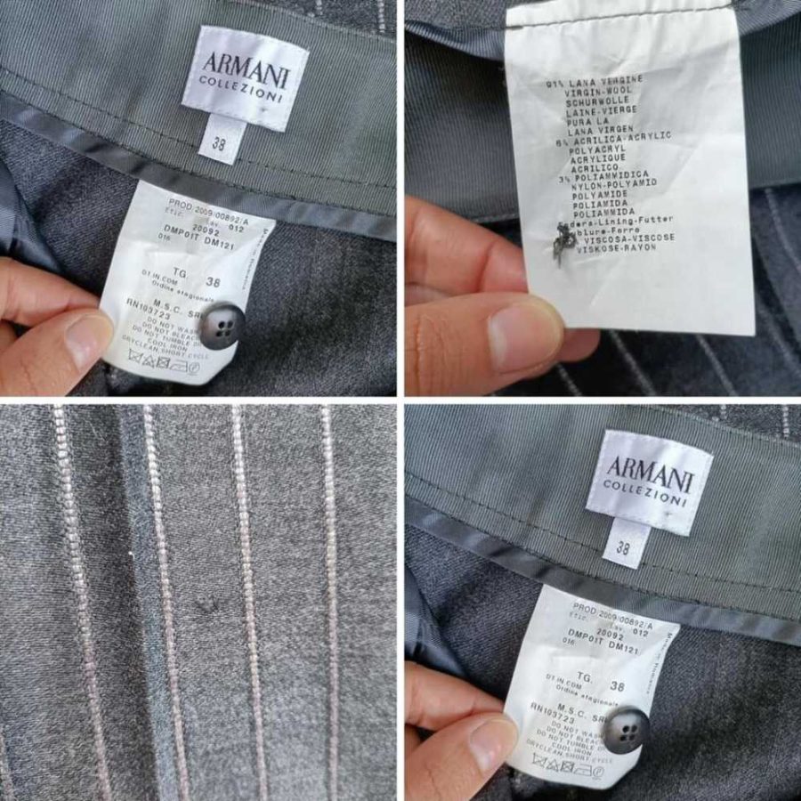 Armani trousers preloved