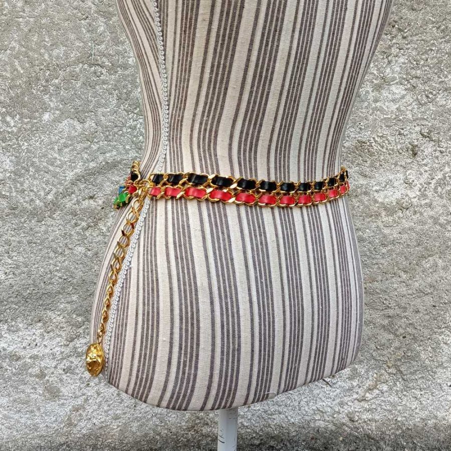 cintura colorata vintage
