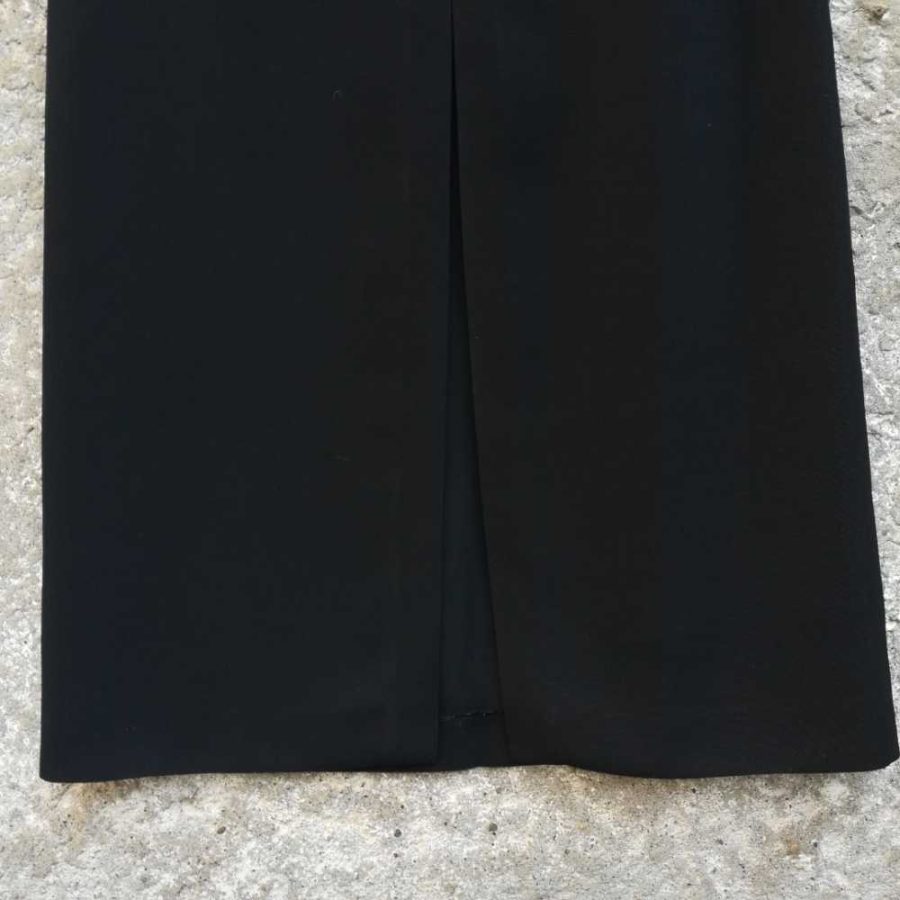 black vintage skirt