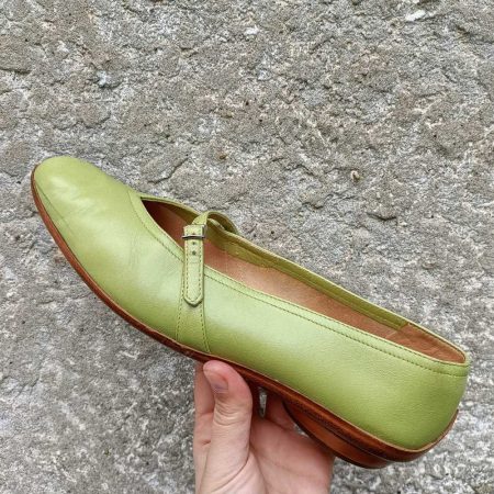 Ferragamo ballerine verdi