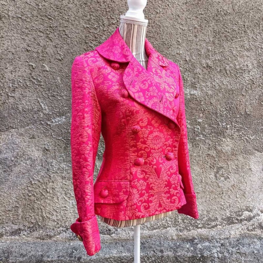 pink vintage blazer