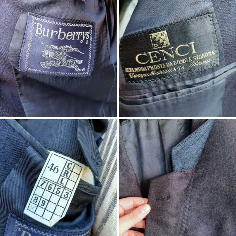 Burberry label