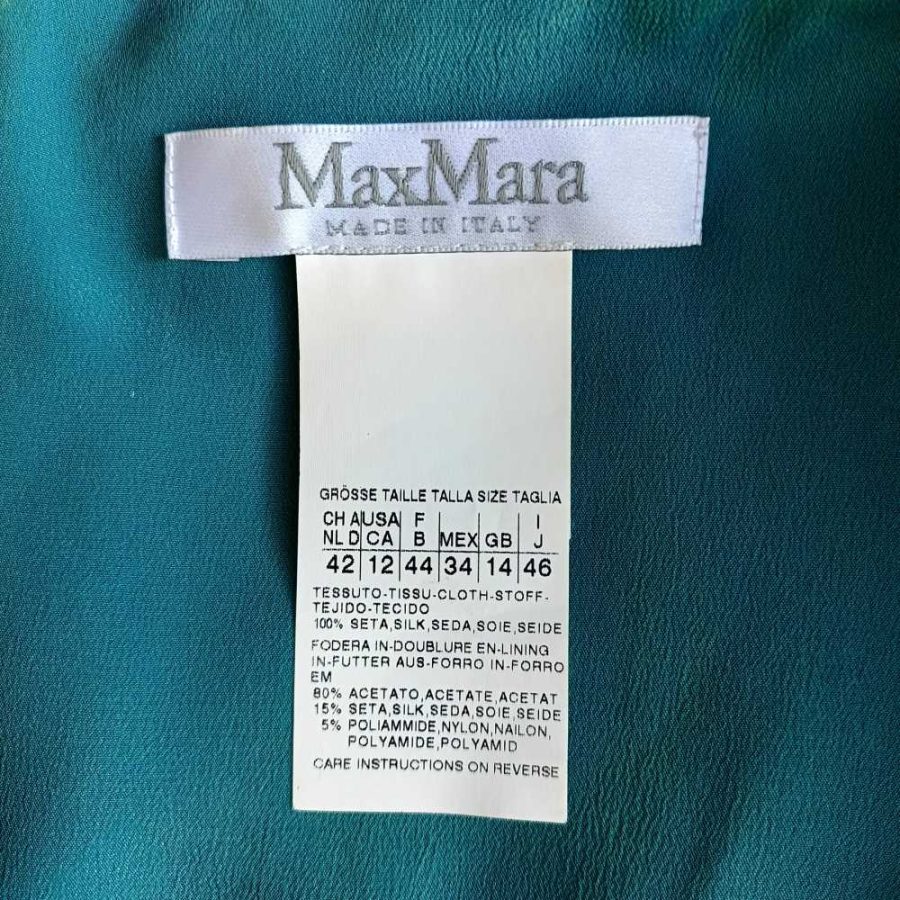 Max Mara label