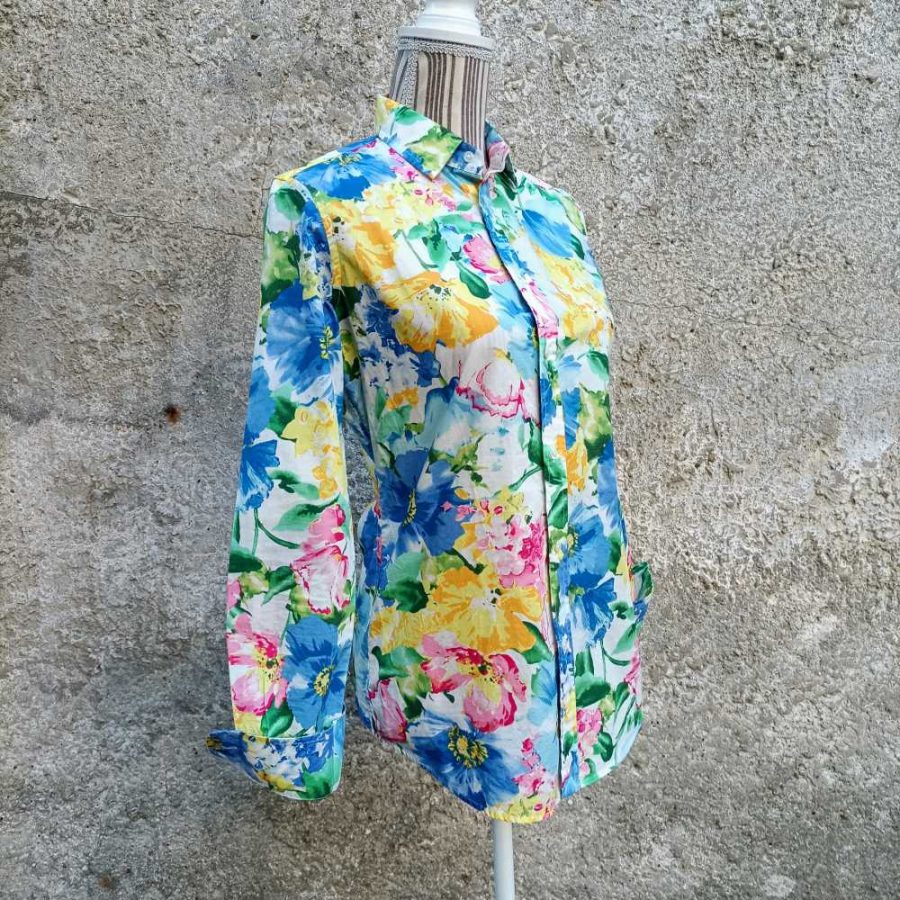 camicia a fiori Ralph Lauren