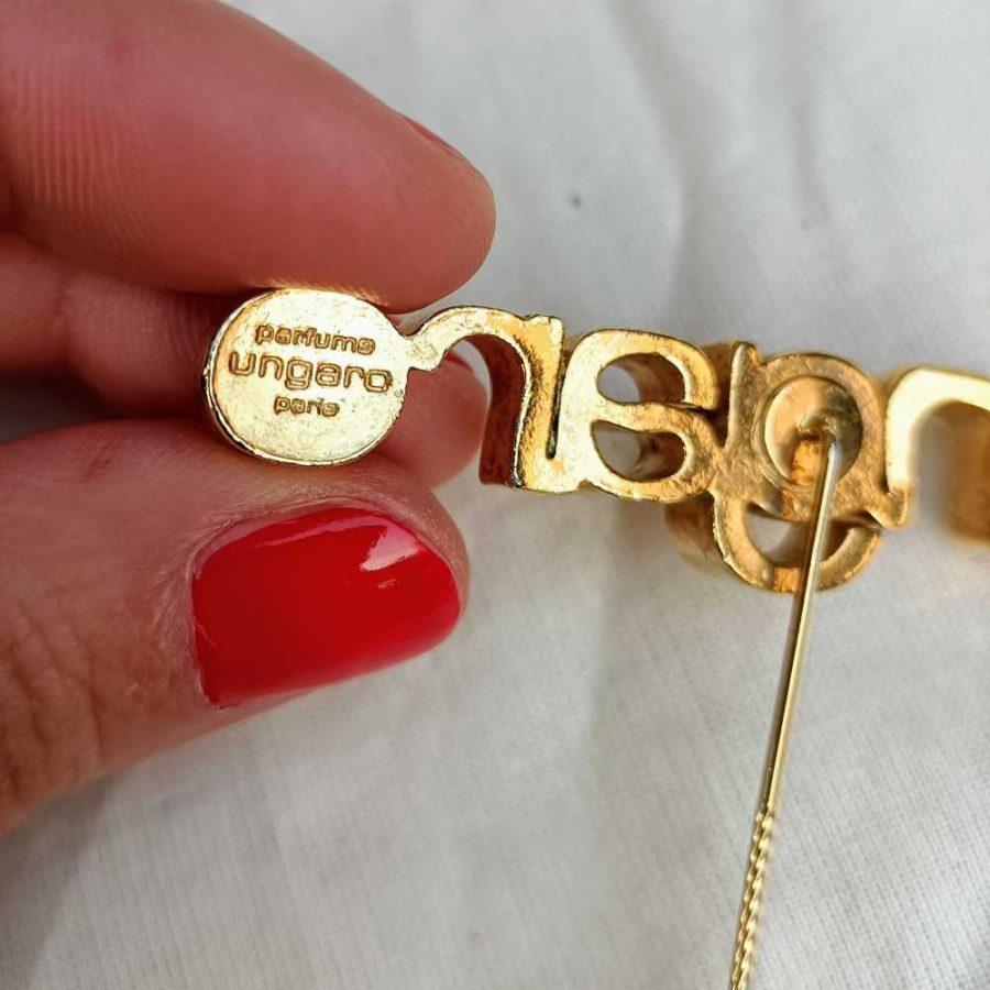 spilla vintage Ungaro