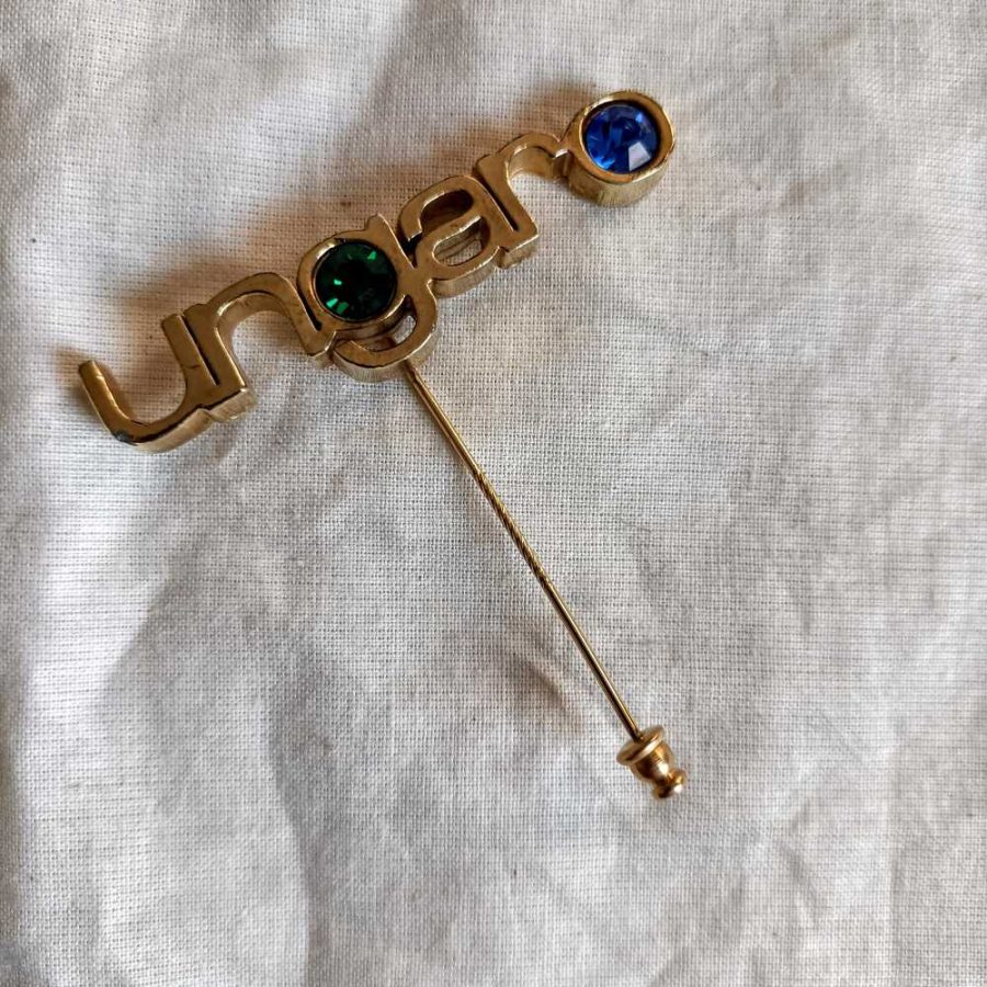 Ungaro vintage brooch