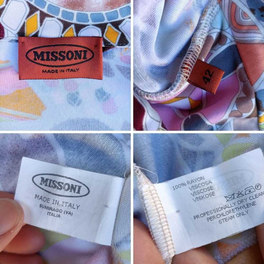 vestito Missoni vintage
