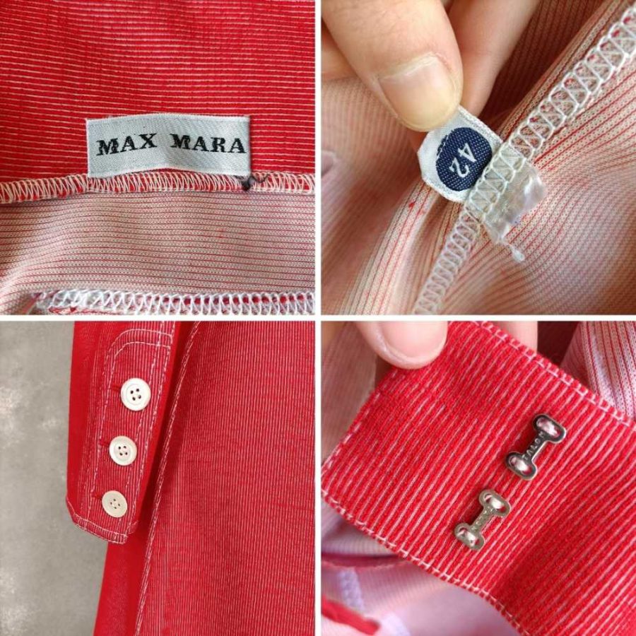 Max Mara giacca rossa