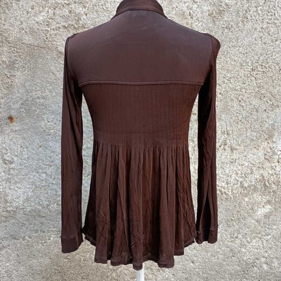 camicia vintage marrone