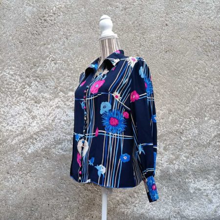 camicia vintage a fiori