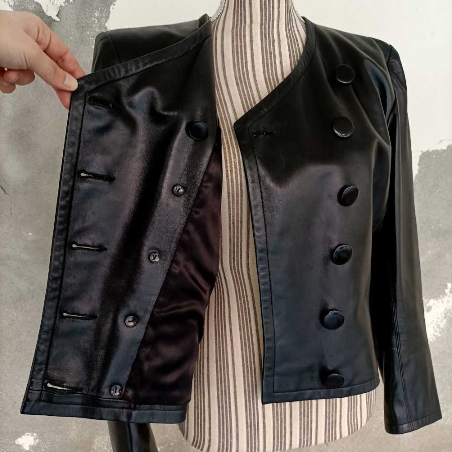 YSL blazer pelle