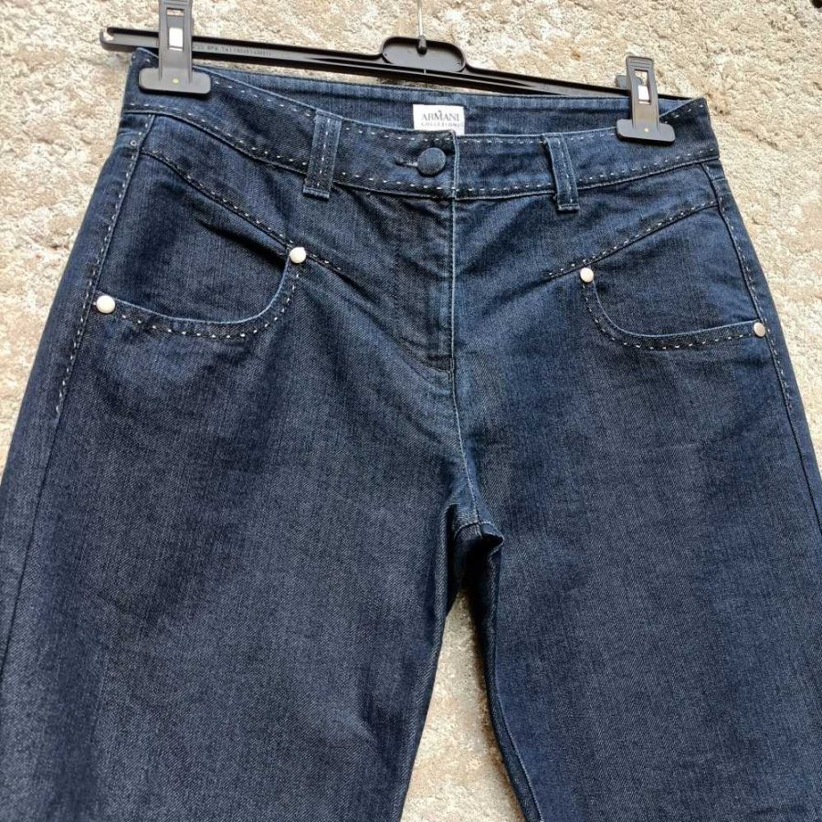 jeans Armani blu scuro