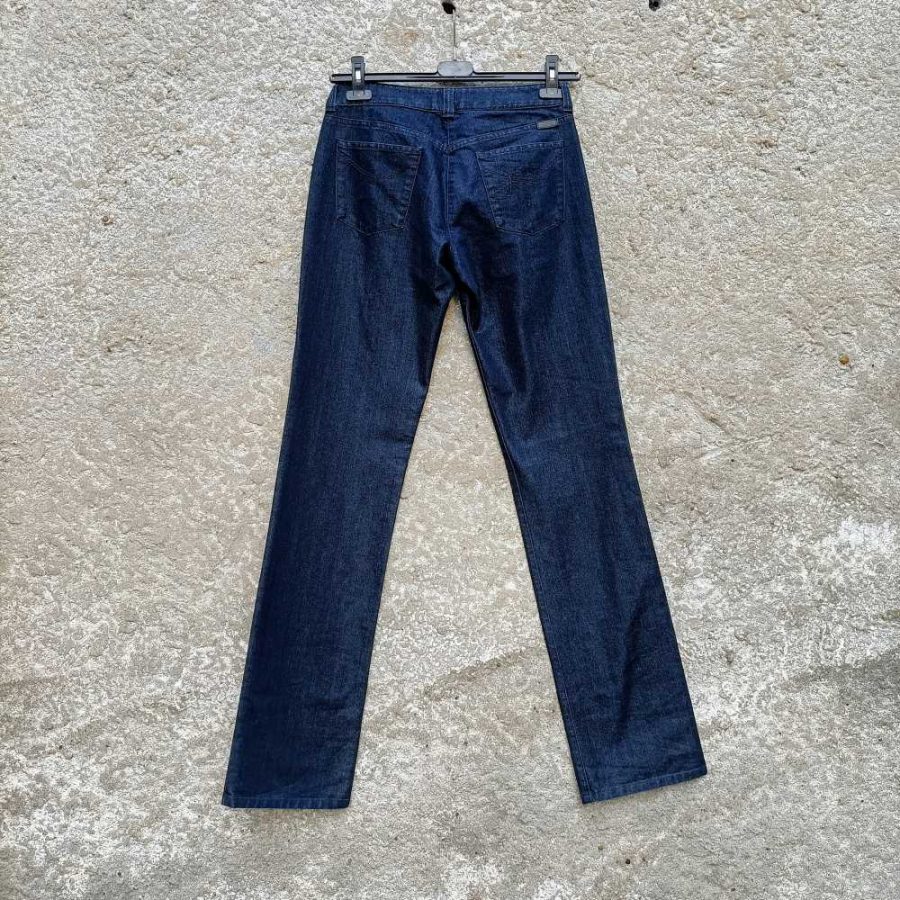 jeans lavaggio blu scuro