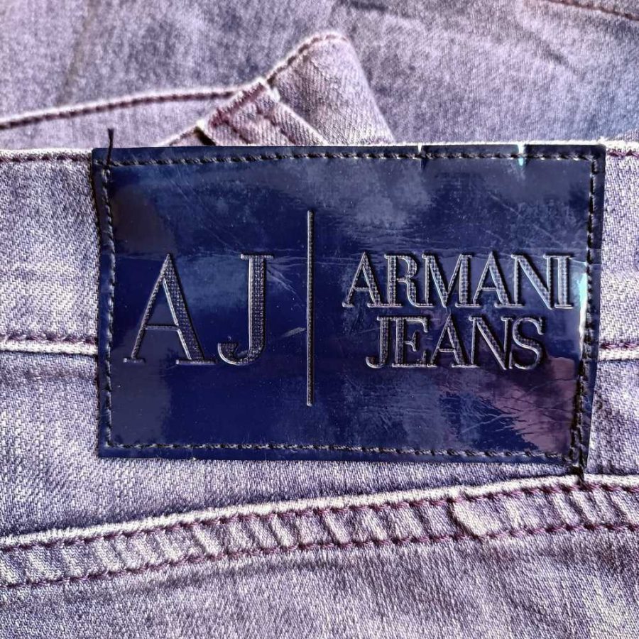 Jeans Armani viola