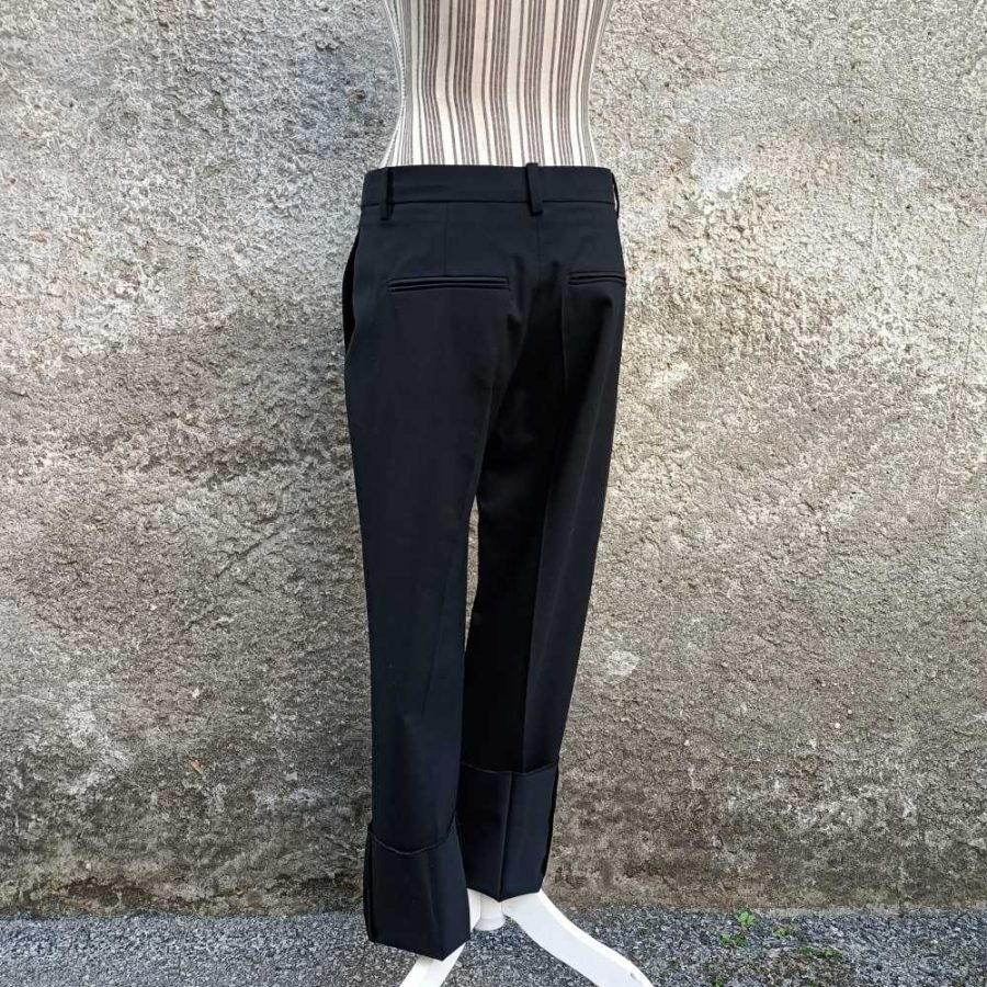 pantaloni neri Valentino