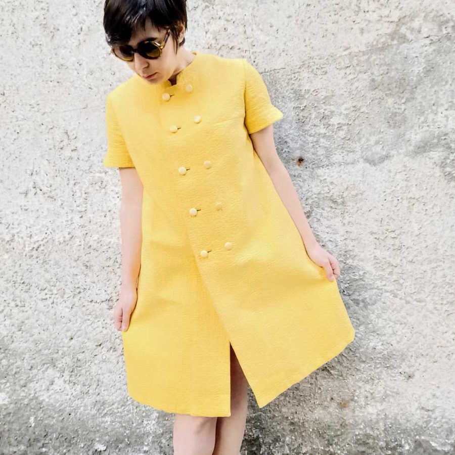 vestito giallo estivo