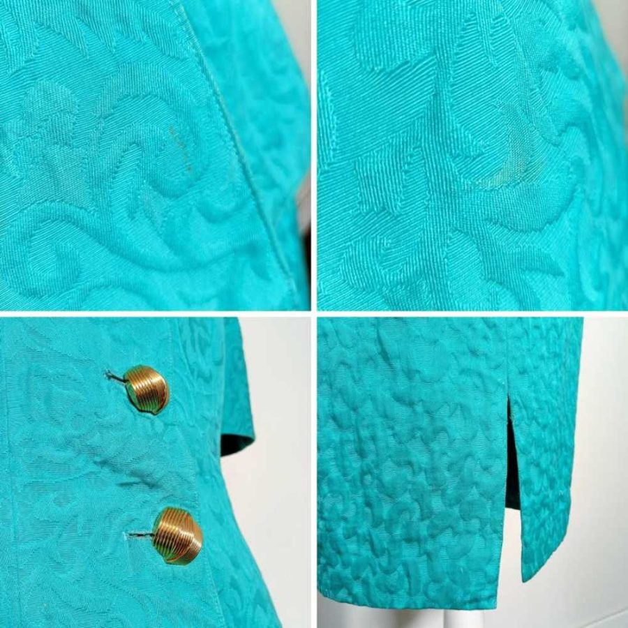 blazer turchese